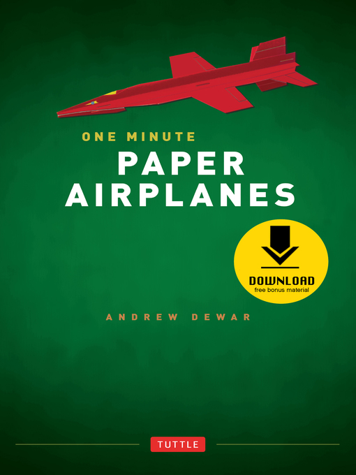 Title details for One Minute Paper Airplanes by Andrew Dewar - Wait list